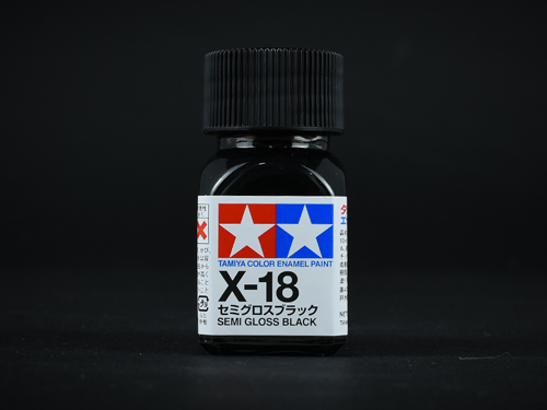 [80018] X-18 Semi Gloss Black